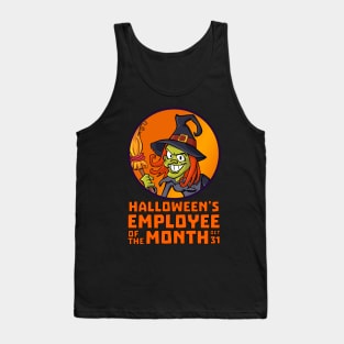 Haloween Employee of the Month | Witch Tank Top